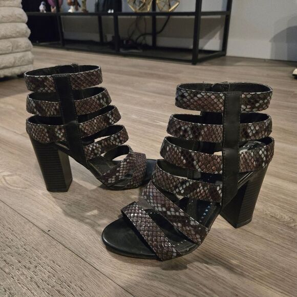 Circus by Sam edelman Neva caged heeled sandals size 6 - Picture 3 of 11